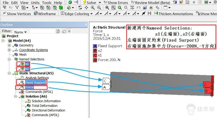 ansys隐藏网格的定义